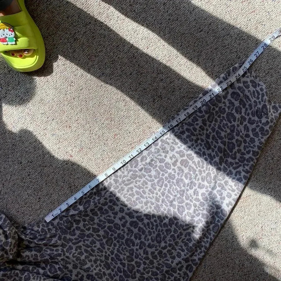 Time and Tru Chetah Print Casual Pull-on Joggers Pants Women Plus Size 2X - Picture 3 of 6